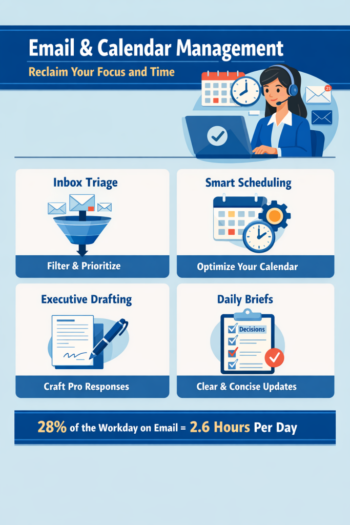 Virtual Executive Assistant Roles Of Email Management