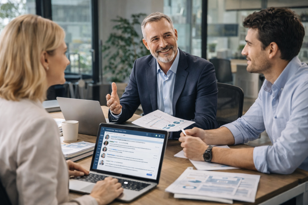 Meeting Discussing What Does A Remote Executive Assistant Do