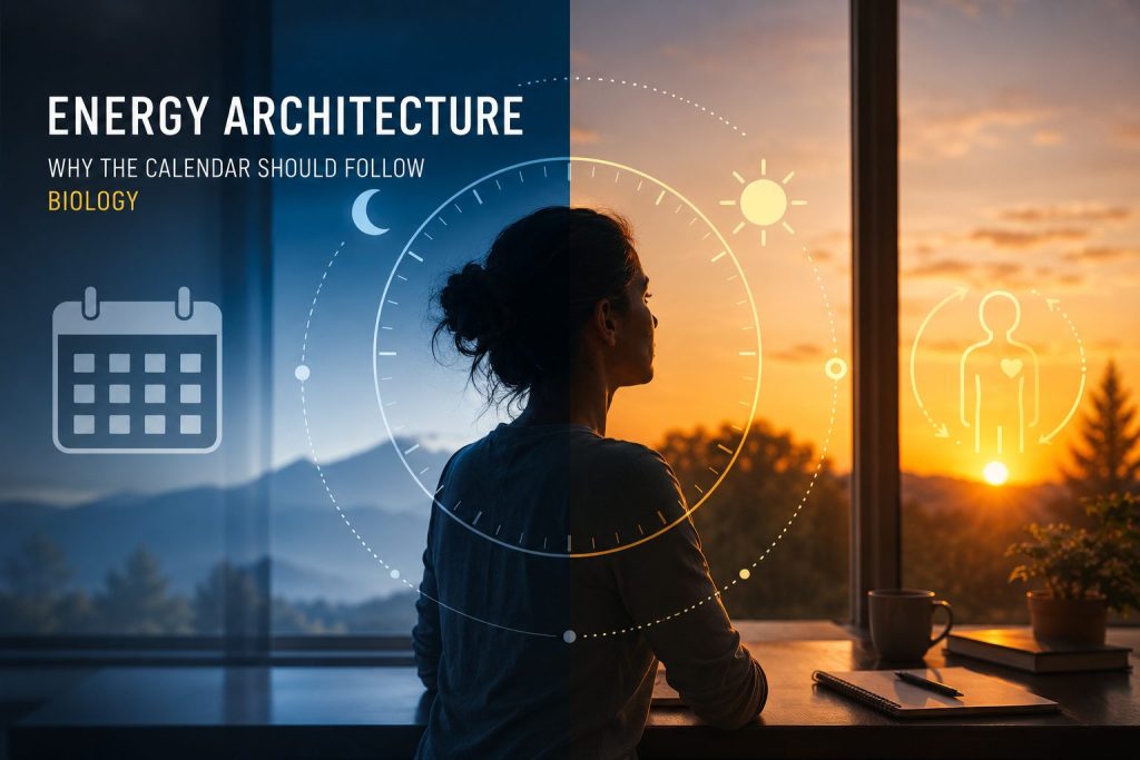 Energy Architecture: Why The Calendar Should Follow Biology