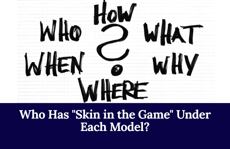 Who Has %22 Skin In The Game%22 Under Each Model