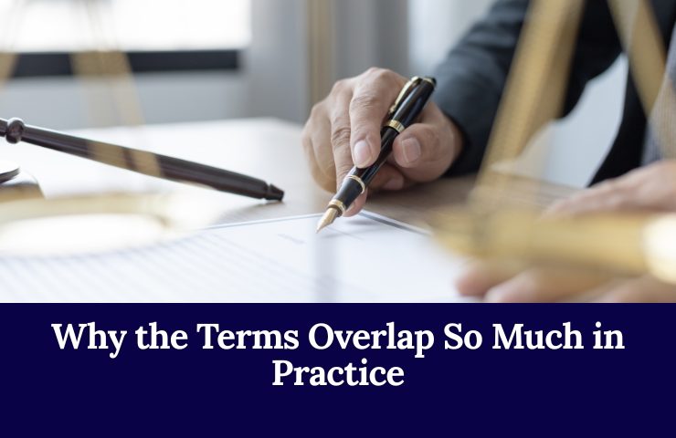 Why The Terms Overlap So Much In Practice