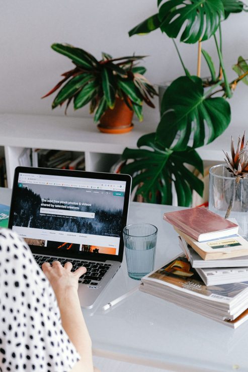 Executive Assistant For Startup Founders And CEOs Updating A Website