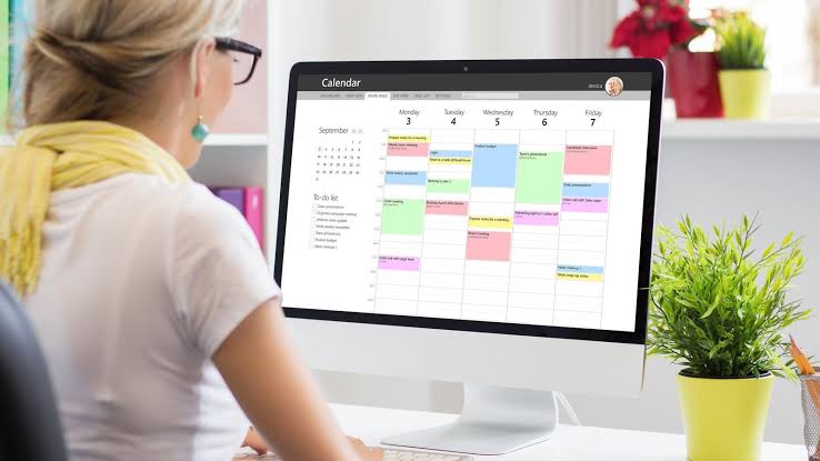 Virtual assistant managing an executive's calendar