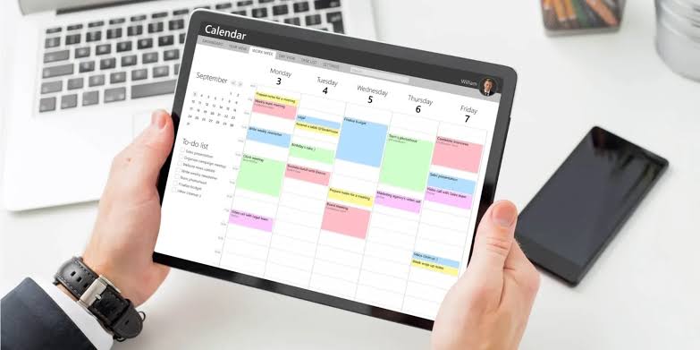 Virtual assistant managing an executive's calendar and meetings